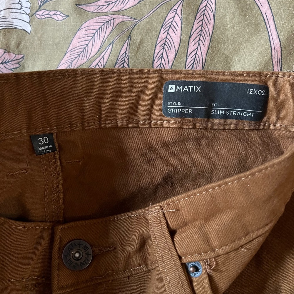 Men’s Brown Matix Pants 30x31